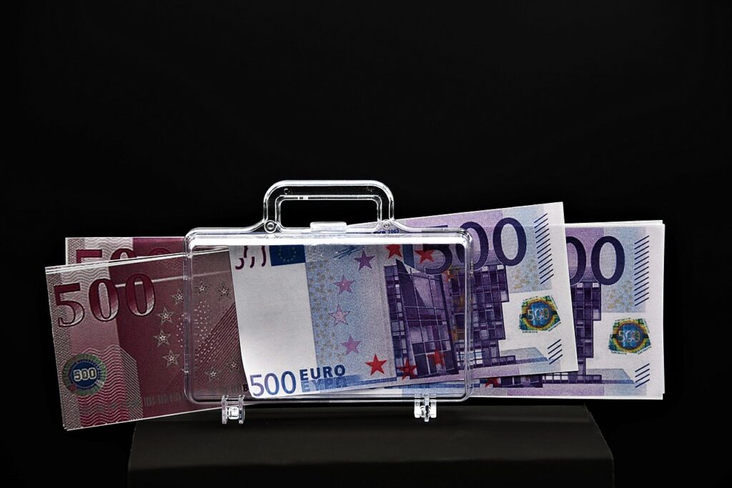 money, suitcase, paper money, play money, money, money, money, money, money